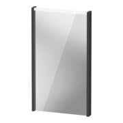 Duravit LED-Spiegel D-Code 2.0 40x70x5cm, 3 W, graph ma, Lichtfeld oben