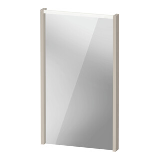 Duravit LED-Spiegel D-Code 2.0 40x70x5cm, 3 W, Tau matt, Lichtfeld oben