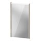 Duravit LED-Spiegel D-Code 2.0 40x70x5cm, 3 W, Tau matt, Lichtfeld oben-1