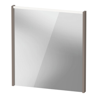 Duravit LED-Spiegel D-Code 2.0 65x70x5cm, 5 W, bas. ma, Lichtfeld oben