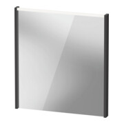 Duravit LED-Spiegel D-Code 2.0 65x70x5cm, 5 W, graph ma, Lichtfeld oben