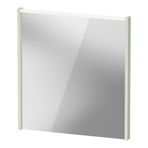 Duravit LED-Spiegel D-Code 2.0 65x70x5cm, 5 W, grün ma, Lichtfeld oben