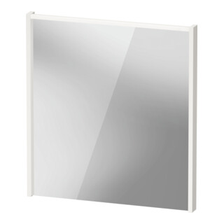 Duravit LED-Spiegel D-Code 2.0 65x70x5cm, 5 W, we. hgl, Lichtfeld oben