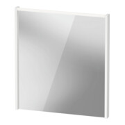 Duravit LED-Spiegel D-Code 2.0 65x70x5cm, 5 W, we. matt, Lichtfeld oben