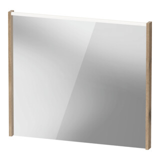 Duravit LED-Spiegel D-Code 2.0 80x70x5cm, 6 W, Ei Marm, Lichtfeld oben