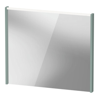 Duravit LED-Spiegel D-Code 2.0 80x70x5cm, 6 W, fjordgr. ma, Lichtf oben
