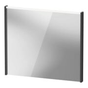 Duravit LED-Spiegel D-Code 2.0 80x70x5cm, 6 W, graph ma, Lichtfeld oben