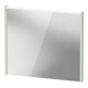Duravit LED-Spiegel D-Code 2.0 80x70x5cm, 6 W, grün ma, Lichtfeld oben-1