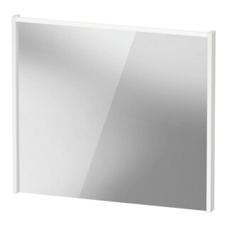 Duravit LED-Spiegel D-Code 2.0 80x70x5cm, 6 W, we. matt, Lichtfeld oben