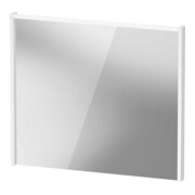 Duravit LED-Spiegel D-Code 2.0 80x70x5cm, 6 W, we. matt, Lichtfeld oben