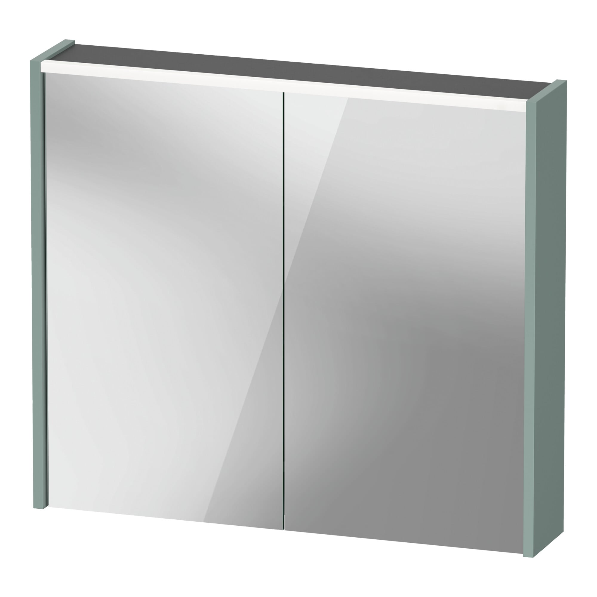 Duravit LED-Spiegel D-Code 2.0 m SD T E 2 T, Lichtf o, 80x70x14,8cm, fjordgr. ma