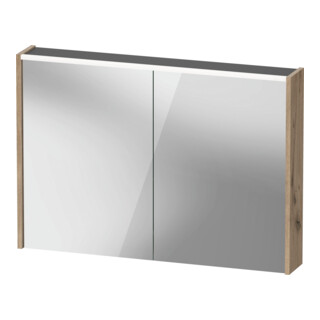 Duravit LED-Spiegel D-Code 2.0 m SD T E 2 T, Lichtf ob, 100x70x14,8cm, Ei Marm