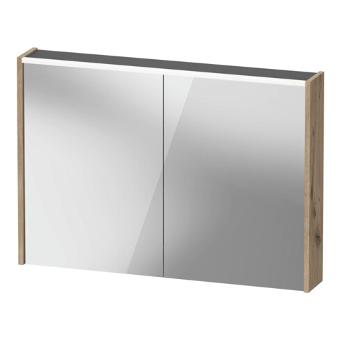 Duravit LED-Spiegel D-Code 2.0 m SD T E 2 T, Lichtf ob, 100x70x14,8cm, Ei Marm