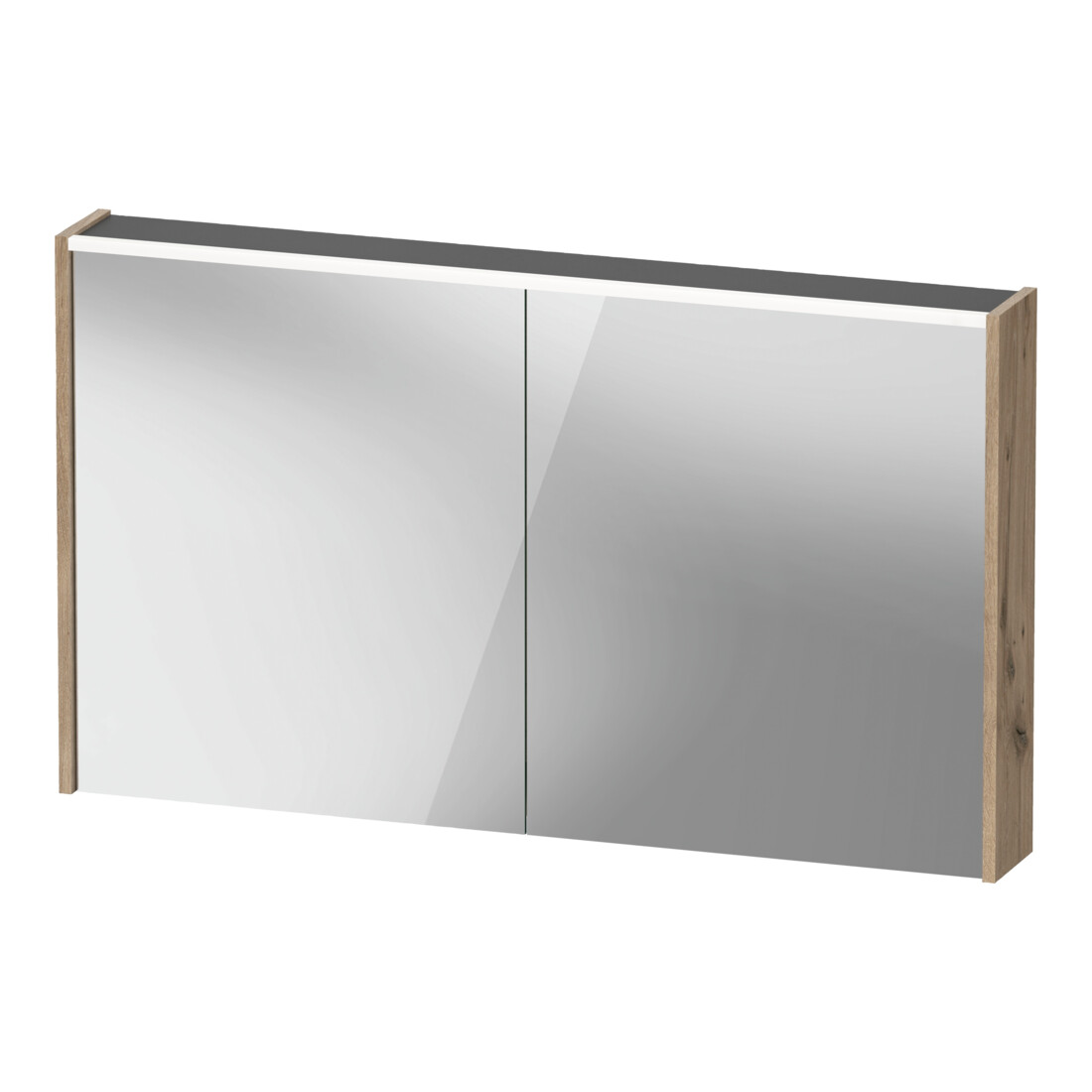 Duravit LED-Spiegel D-Code 2.0 m SD T E 2 T, Lichtf ob, 120x70x14,8cm, Ei Marm