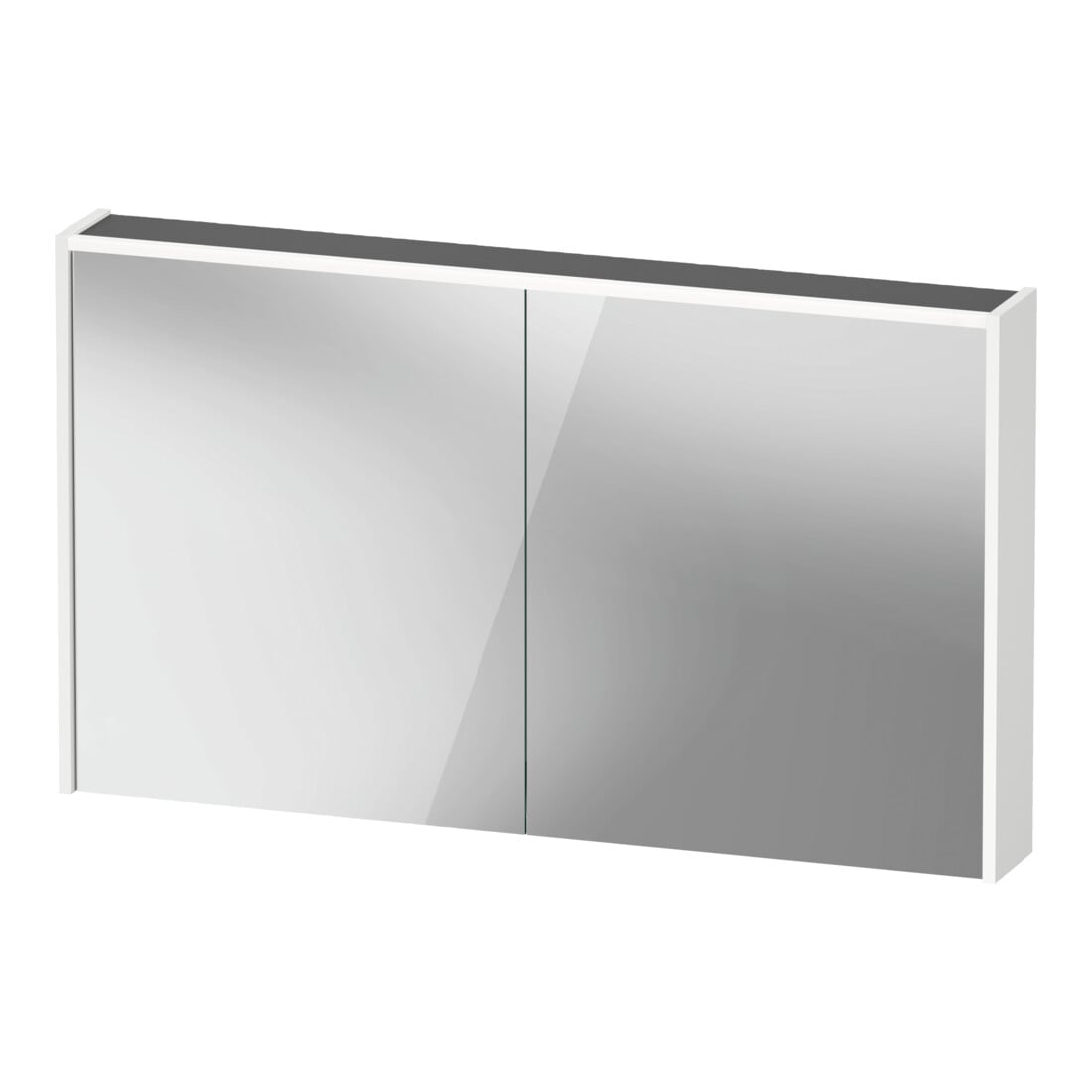 Duravit LED-Spiegel D-Code 2.0 m SD T E 2 Tür., Lichtf ob, 120x70x14,8cm, we. ma