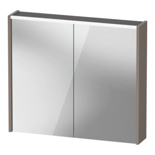 Duravit LED-Spiegel D-Code 2.0 m SD T E 2 Tür., Lichtf ob, 80x70x14,8cm, bas. ma