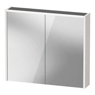Duravit LED-Spiegel D-Code 2.0 m SD T E 2 Tür., Lichtf ob, 80x70x14,8cm, we. hgl