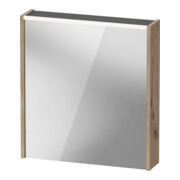 Duravit LED-Spiegel D-Code 2.0 m SD T E 65x70x5cm, Lichtf ob, li, eiche marmorie