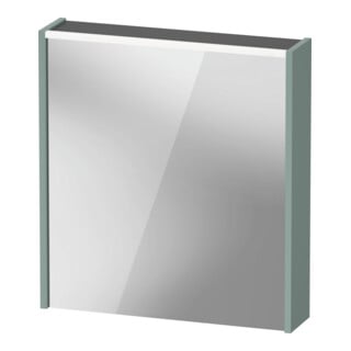 Duravit LED-Spiegel D-Code 2.0 m SD T E 65x70x5cm, Lichtf ob, re, fjordgrün matt
