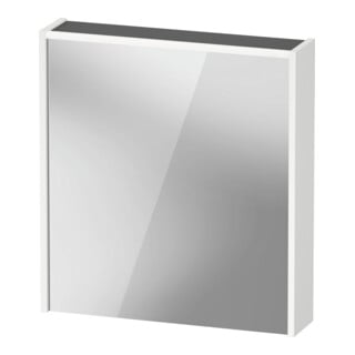 Duravit LED-Spiegel D-Code 2.0 m SD T E 65x70x5cm, Lichtf ob, rechts, weiß matt