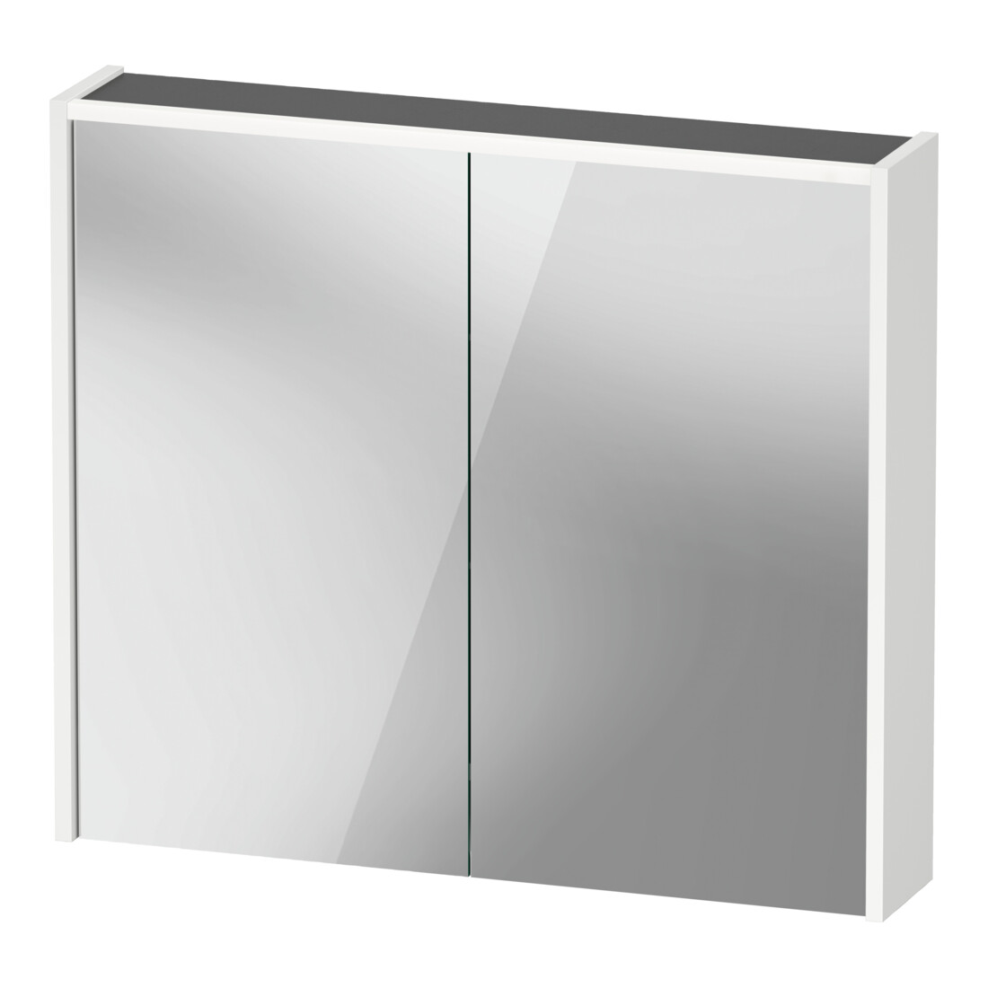 Duravit LED-Spiegel D-Code 2.0 m SD T J 2 Tür., Lichtf ob, 80x70x14,8cm, we. ma
