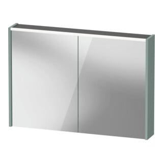 Duravit LED-Spiegel D-Code 2.0 m Steckd. 2 T, Lichtf o, 100x70x14,8cm, fjordg ma