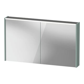 Duravit LED-Spiegel D-Code 2.0 m Steckd. 2 T, Lichtf o, 120x70x14,8cm, fjordg ma