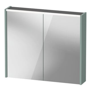 Duravit LED-Spiegel D-Code 2.0 m Steckd. 2 T, Lichtf o, 80x70x14,8cm, fjordgr. ma