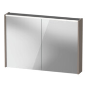 Duravit LED-Spiegel D-Code 2.0 m Steckd. 2 T, Lichtf ob, 100x70x14,8cm, bas. ma