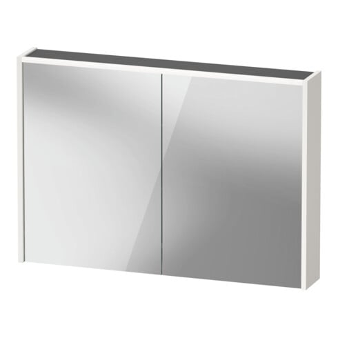 Duravit LED-Spiegel D-Code 2.0 m Steckd. 2 T, Lichtf ob, 100x70x14,8cm, we. hgl