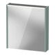 Duravit LED-Spiegel D-Code 2.0 m Steckd. 65x70x5cm, Lichtf ob, li, fjordgrün matt-1