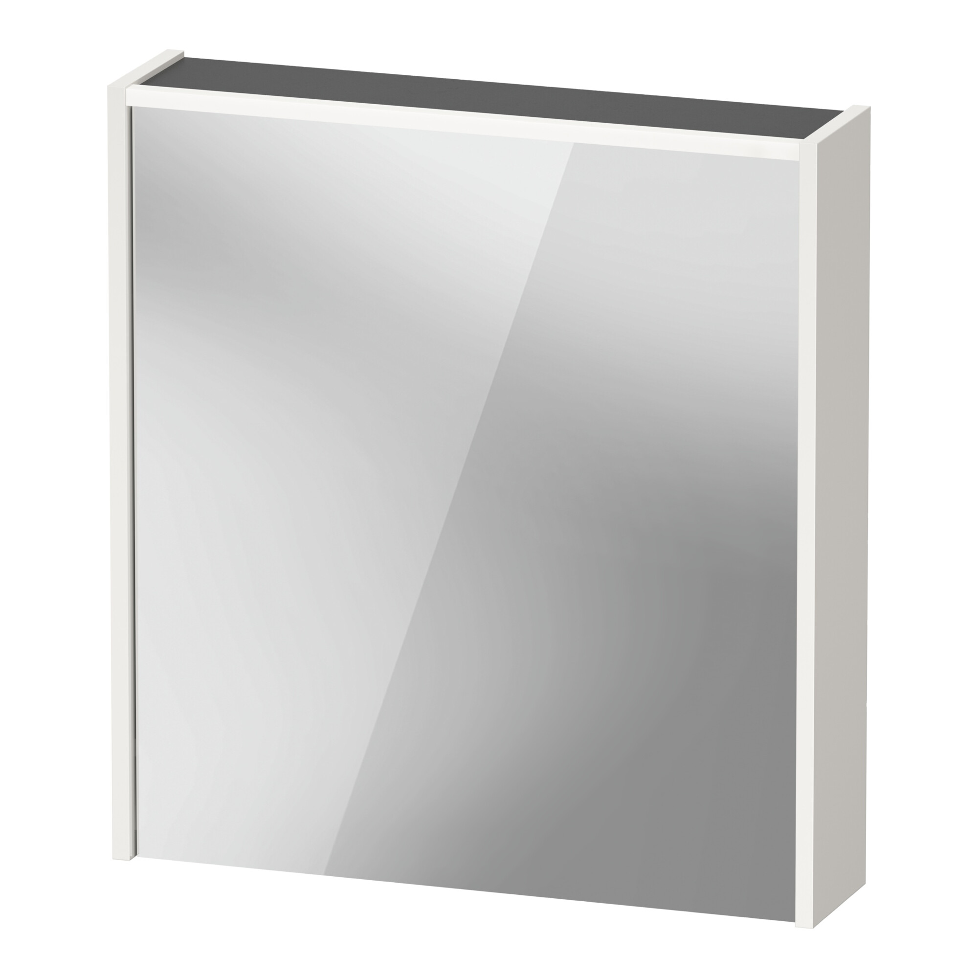 Duravit LED-Spiegel D-Code 2.0 m Steckd. 65x70x5cm, Lichtf ob, li, weiß hochglanz