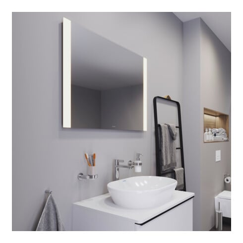 Duravit Lichtspiegel Best 100x70x3,4cm, 37 W, LED, weiß