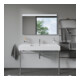 Duravit Lichtspiegel Best 120x70x3,5cm, 37 W, LED, weiß