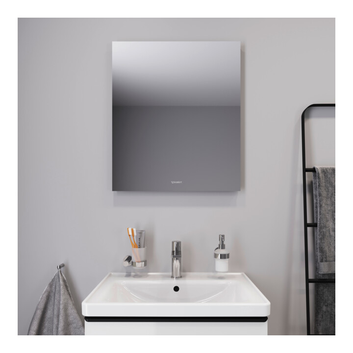 Duravit Lichtspiegel Best 60x70x3,3cm, 40 W, LED, weiß