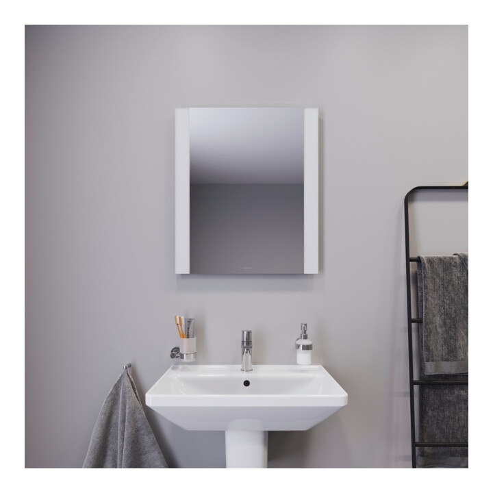 Duravit Lichtspiegel Best 60x70x3,4cm, 31 W, LED, weiß