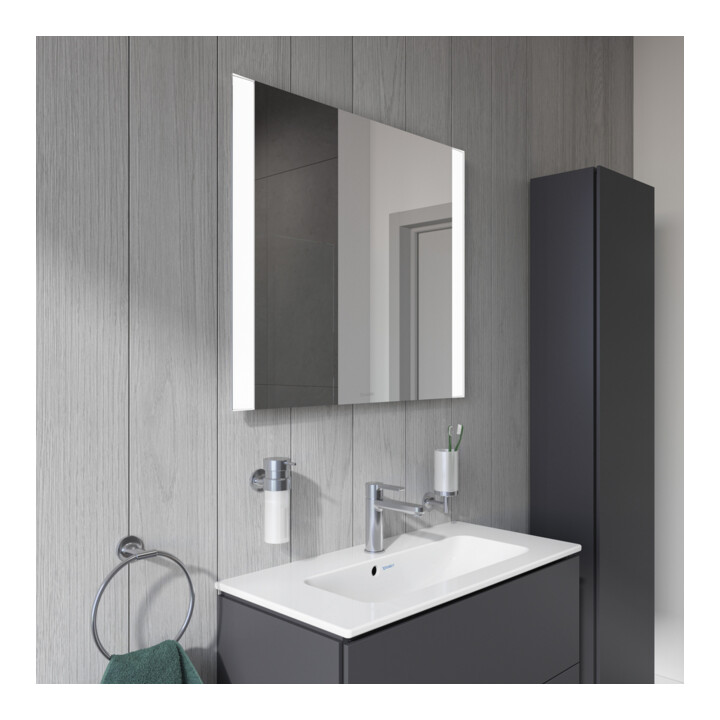 Duravit Lichtspiegel Best 80x70x3,4cm, 34 W, LED, weiß