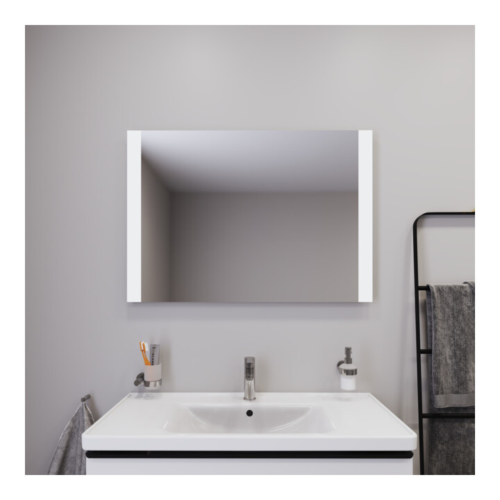 Duravit Lichtspiegel Better 100x70x3,4cm, 22 W, LED, weiß