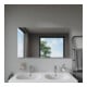 Duravit Lichtspiegel Better 120x70x3,3cm, 58 W, LED, weiß