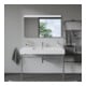 Duravit Lichtspiegel Better 120x70x3,5cm, 19 W, LED, weiß