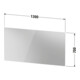 Duravit Lichtspiegel Better 130x70x3,3cm, 61 W, LED, weiß-5