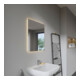 Duravit Lichtspiegel Better 60x70x3,3cm, 40 W, LED, weiß