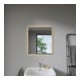 Duravit Lichtspiegel Better 60x70x3,3cm, 40 W, LED, weiß