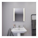 Duravit Lichtspiegel Better 60x70x3,4cm, 22 W, LED, weiß