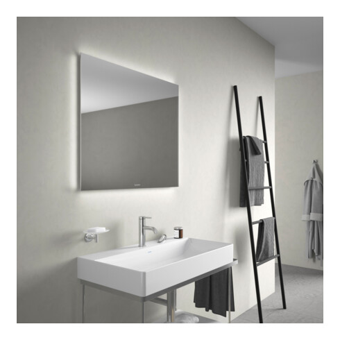 Duravit Lichtspiegel Better 80x70x3,3cm, 46 W, LED, weiß