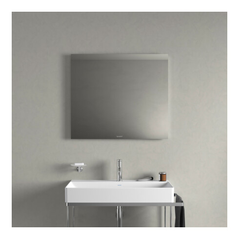 Duravit Lichtspiegel Better 80x70x3,3cm, 46 W, LED, weiß