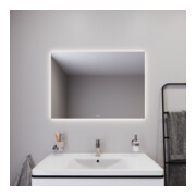 Duravit Lichtspiegel Good 100x70x3,3cm, 52 W, LED, weiß-4