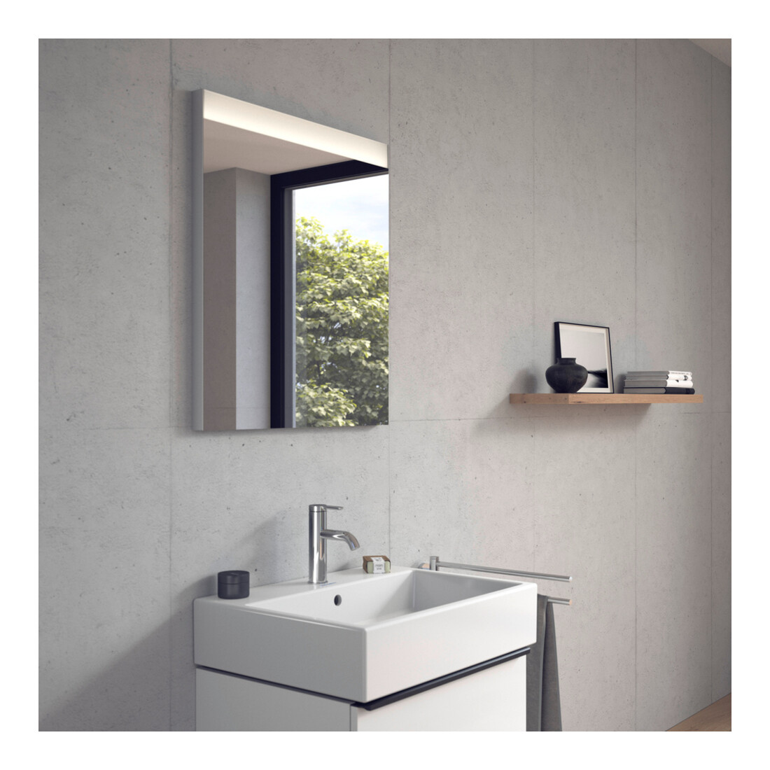 Duravit Lichtspiegel Good 60x70x3,5cm, 9 W, LED, weiß