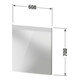 Duravit Lichtspiegel Good 60x70x3,5cm, 9 W, LED, weiß-2