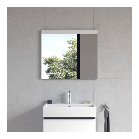 Duravit Lichtspiegel Good 80x70x3,5cm, 13 W, LED, weiß